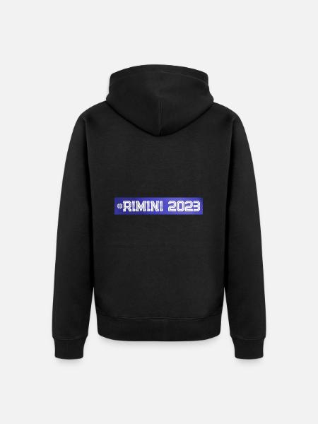 Rimini 2023 - Unisex Premium Organic Zip Hoodie - black