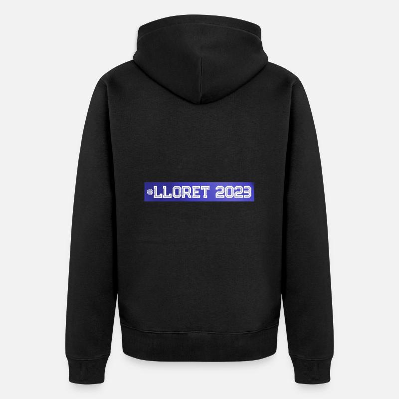 Lloret De Mar 2023 - Veste à capuche bio Premium Unisexe - noir