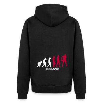 Joueur de rugby Sport Rugby Cadeau Rugby Entraîneur de rugby - Veste à capuche bio Premium Unisexe - noir - Dos - Nico (187cm)