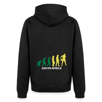 Joueur de rugby Sport Rugby Cadeau Rugby Entraîneur de rugby - Veste à capuche bio Premium Unisexe - noir - Dos - Nico (187cm)
