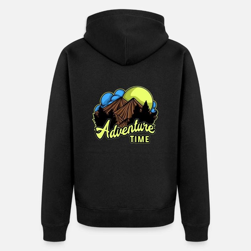 Aventure - Aventure - Veste à capuche bio Premium Unisexe - noir
