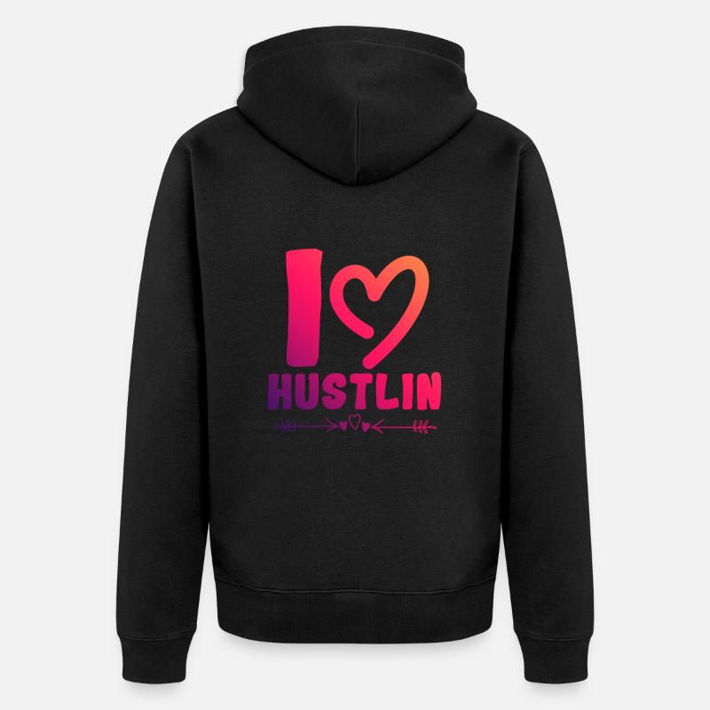 J’adore Hustlin - Veste à capuche bio Premium Unisexe - noir