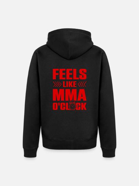 Mma Mixed matrial arts - Unisex Premium Organic Zip Hoodie - black