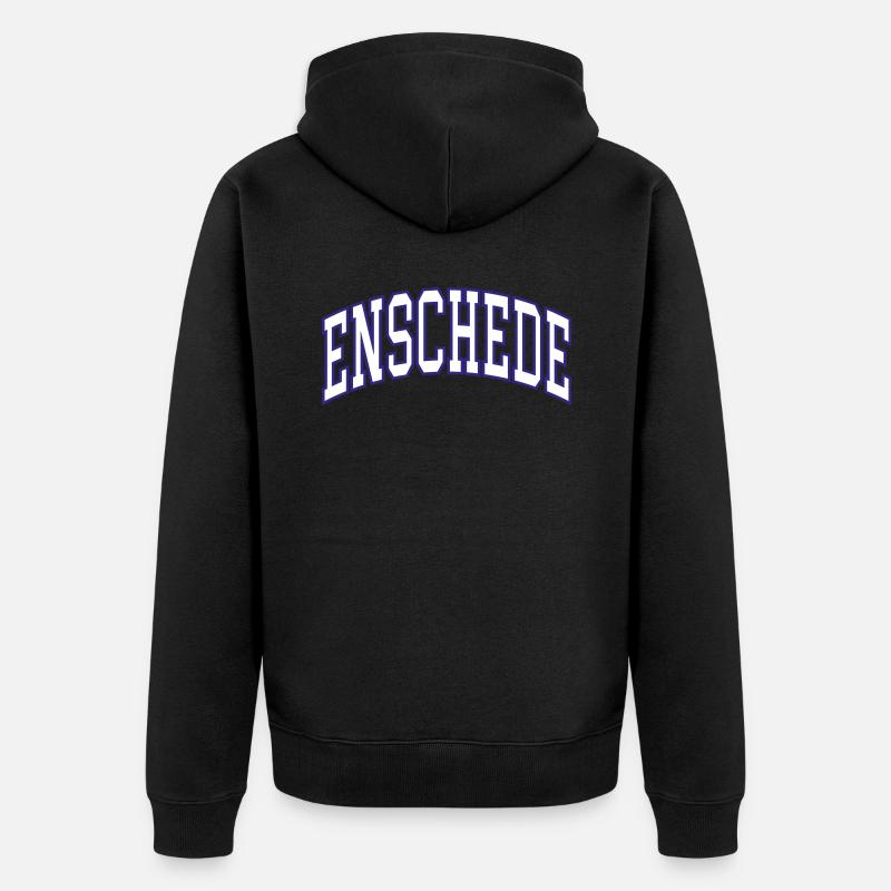 Enschede - Veste à capuche bio Premium Unisexe - noir