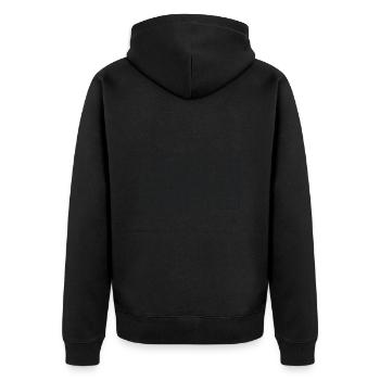 conneries 14 ans / cadeau anniversaire 14 ans - Veste à capuche bio Premium Unisexe - noir - Dos - Nico (187cm)