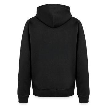 conneries 13 ans / cadeau anniversaire 13 ans - Veste à capuche bio Premium Unisexe - noir - Dos - Nico (187cm)