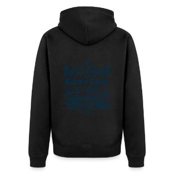 les meilleures naissent en décembre, Décembre 2001 - Veste à capuche bio Premium Unisexe - noir - Dos - Nico (187cm)