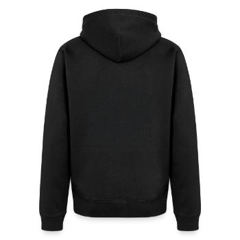 Legends Are Born In December 1964 - Veste à capuche bio Premium Unisexe - noir - Dos - Nico (187cm)