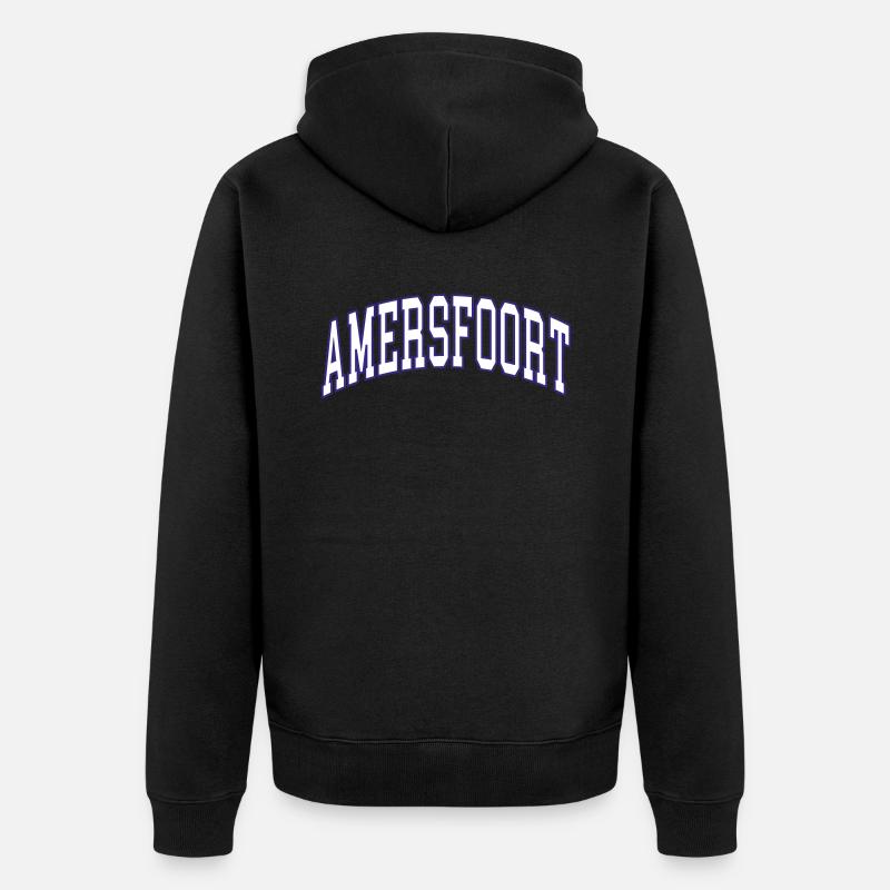 Amersfoort - Veste à capuche bio Premium Unisexe - noir