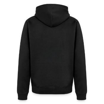 I'm going to have a little brother 2023, child ad - Unisex Premium Organic Zip Hoodie - black - Back - Nico (187cm)