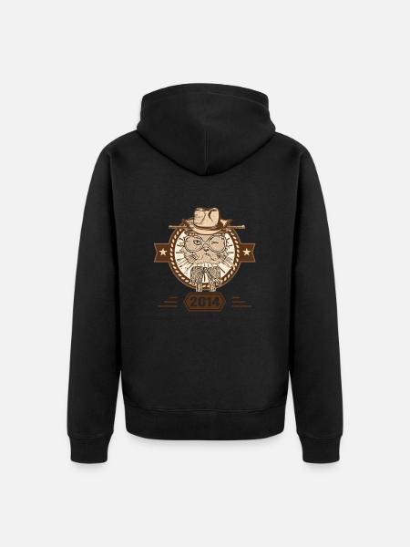 2014 | Birthday Gift | Cat lovers - Unisex Premium Organic Zip Hoodie - 