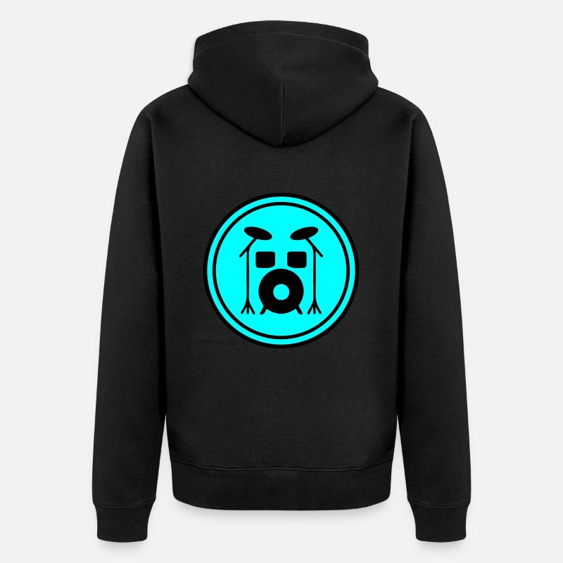 Percussion - Veste à capuche bio Premium Unisexe - noir