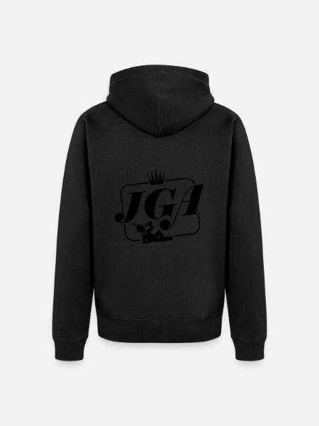 Jga Junggesellenabschied - Unisex Premium Bio Zip Hoodie - Schwarz