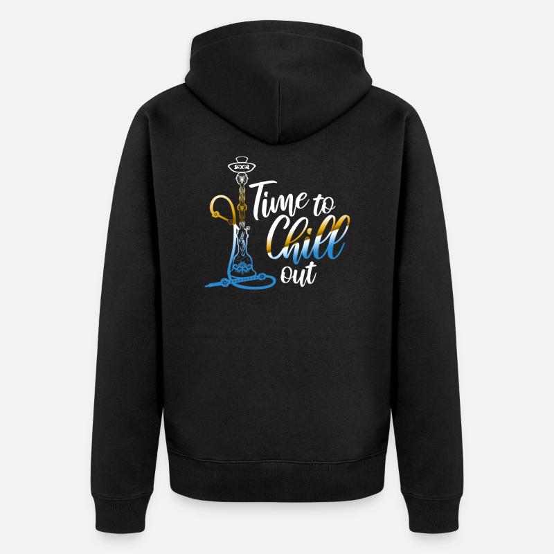 Shisha - Veste à capuche bio Premium Unisexe - noir