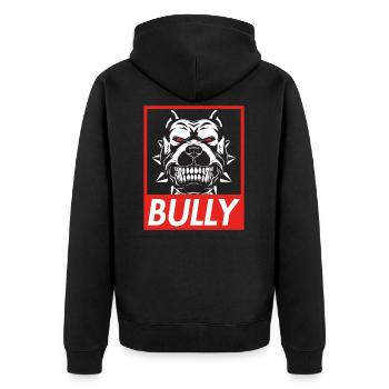 Bully Dog - Veste à capuche bio Premium Unisexe - noir - Dos - Nico (187cm)