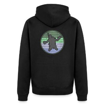 Plongée sous-marine plongée sous-marine école de plongée tuba - Veste à capuche bio Premium Unisexe - noir - Dos - Nico (187cm)