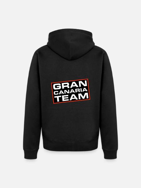 Gran Canaria Team - Unisex Premium Organic Zip Hoodie - black
