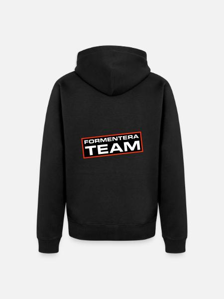 Formentera Team - Unisex Premium Organic Zip Hoodie - black