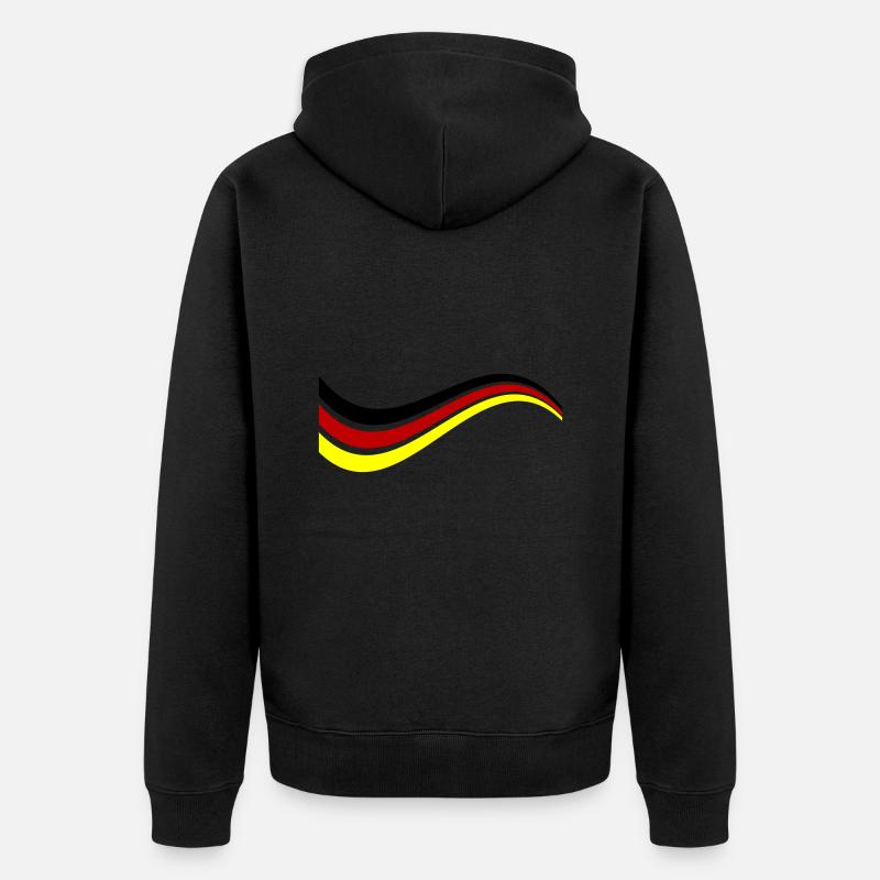 L’équipe Germany Line Germany - Veste à capuche bio Premium Unisexe - noir