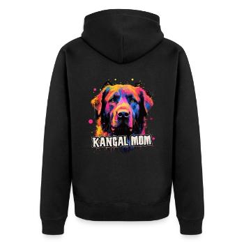 Kangal Dog Cadeau Dire - Veste à capuche bio Premium Unisexe - noir - Dos - Nico (187cm)