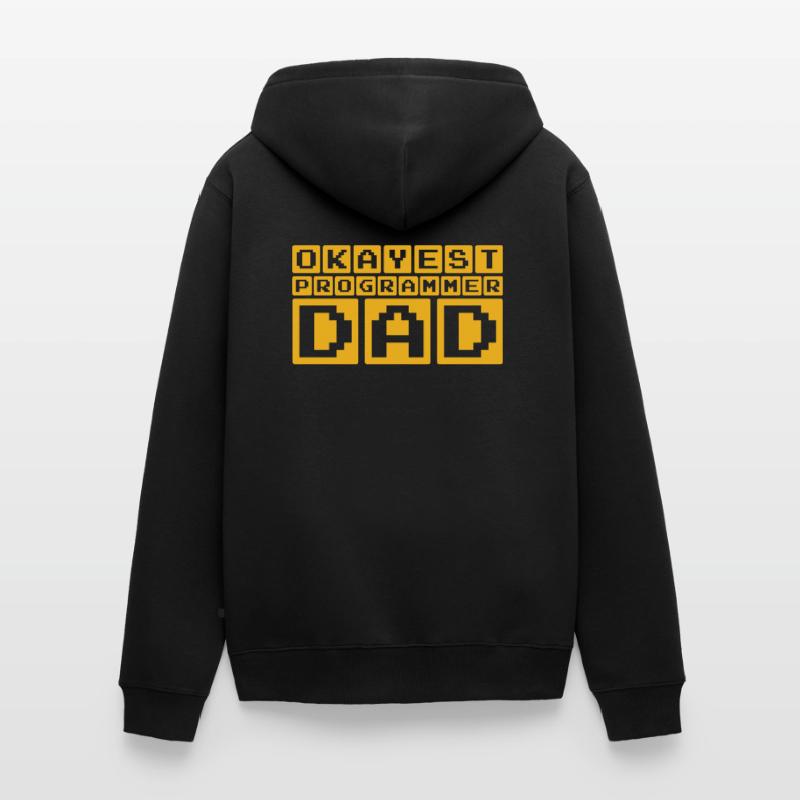 Average Programmer Dad Unisex Premium Organic Zip Hoodie