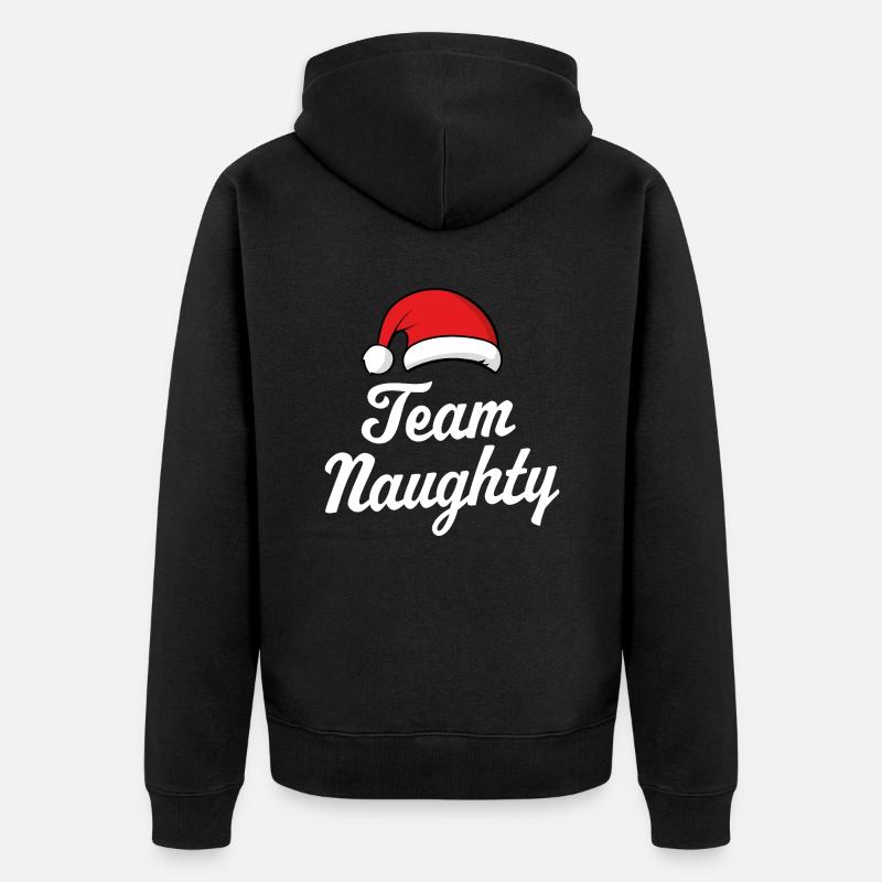 Team Frech - Unisex Premium Bio Zip Hoodie - Schwarz