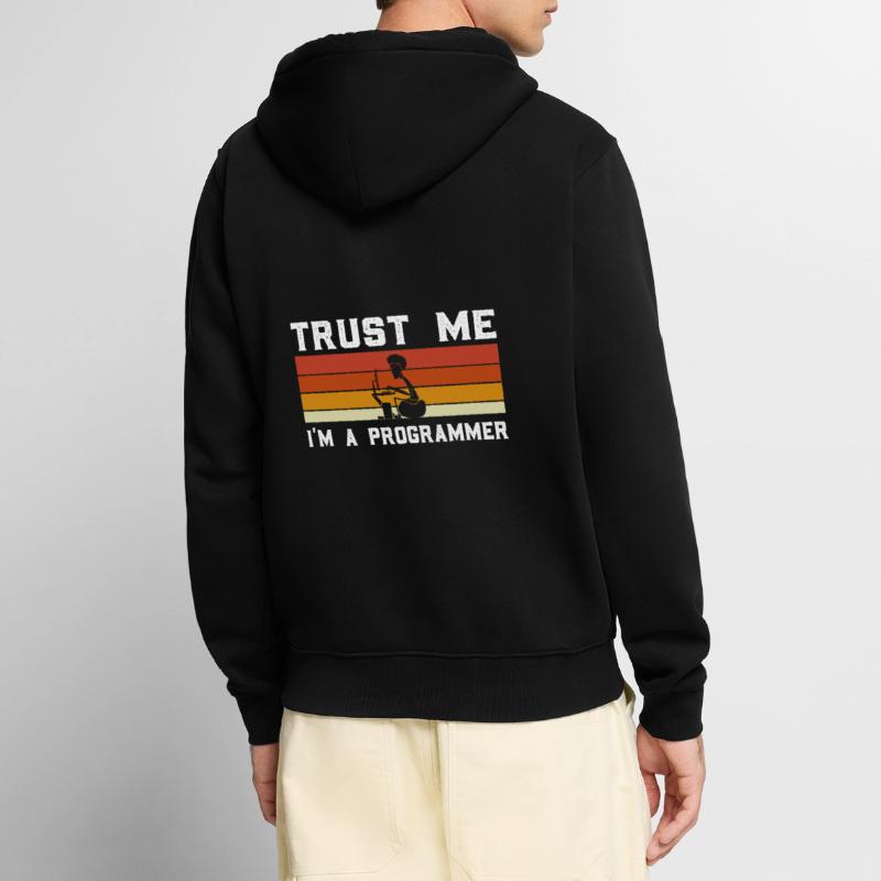 Debugging Programmer Computer Science Computer Nerd Unisex Premium Organic Zip Hoodie