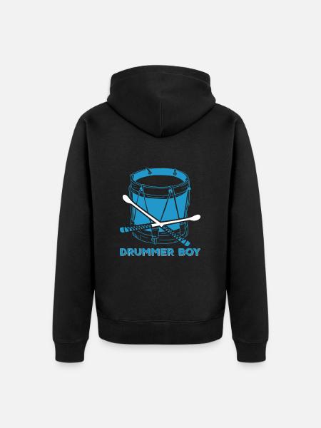 Cadeau Batteur Batteur Batteur - Veste à capuche bio Premium Unisexe - noir