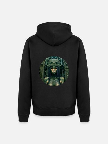 Fée noire - Veste à capuche bio Premium Unisexe - noir