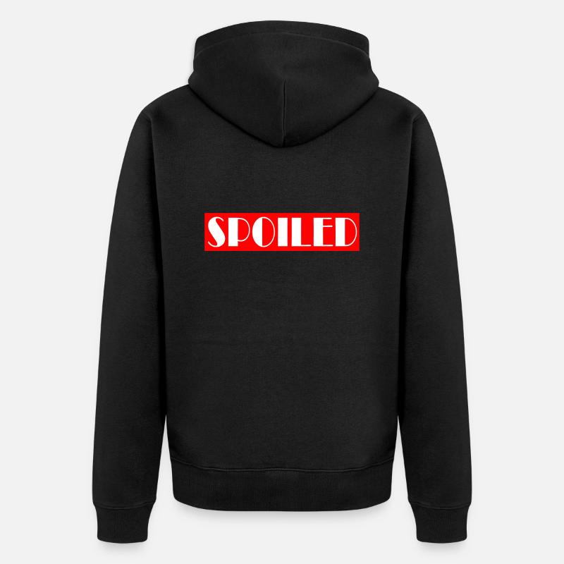 GÂTÉ - Veste à capuche bio Premium Unisexe - noir