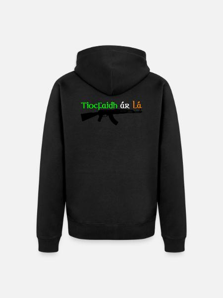 our day will come - Unisex Premium Organic Zip Hoodie - black
