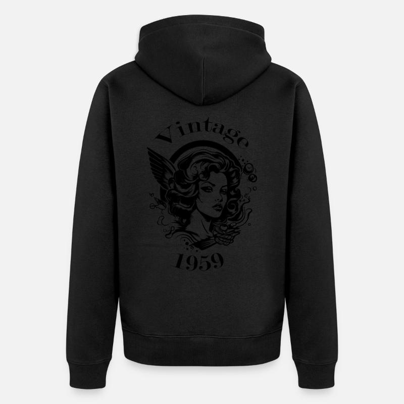 Millésime 1959 - Veste à capuche bio Premium Unisexe - undefined