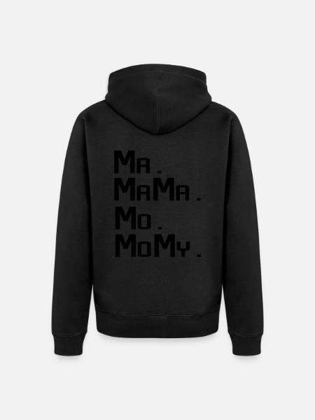 Mama idee cadeau - Veste à capuche bio Premium Unisexe - noir