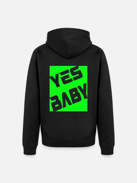 chéri - Veste à capuche bio Premium Unisexe - noir