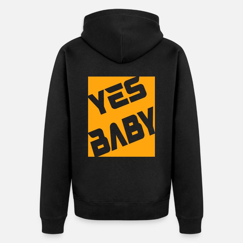 chéri - Veste à capuche bio Premium Unisexe - noir