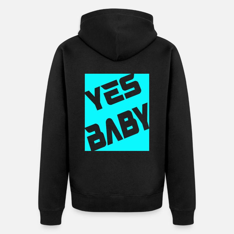 chéri - Veste à capuche bio Premium Unisexe - noir