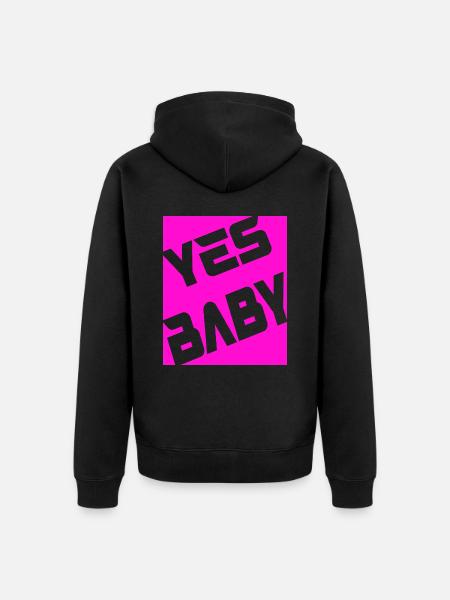 chéri - Veste à capuche bio Premium Unisexe - noir