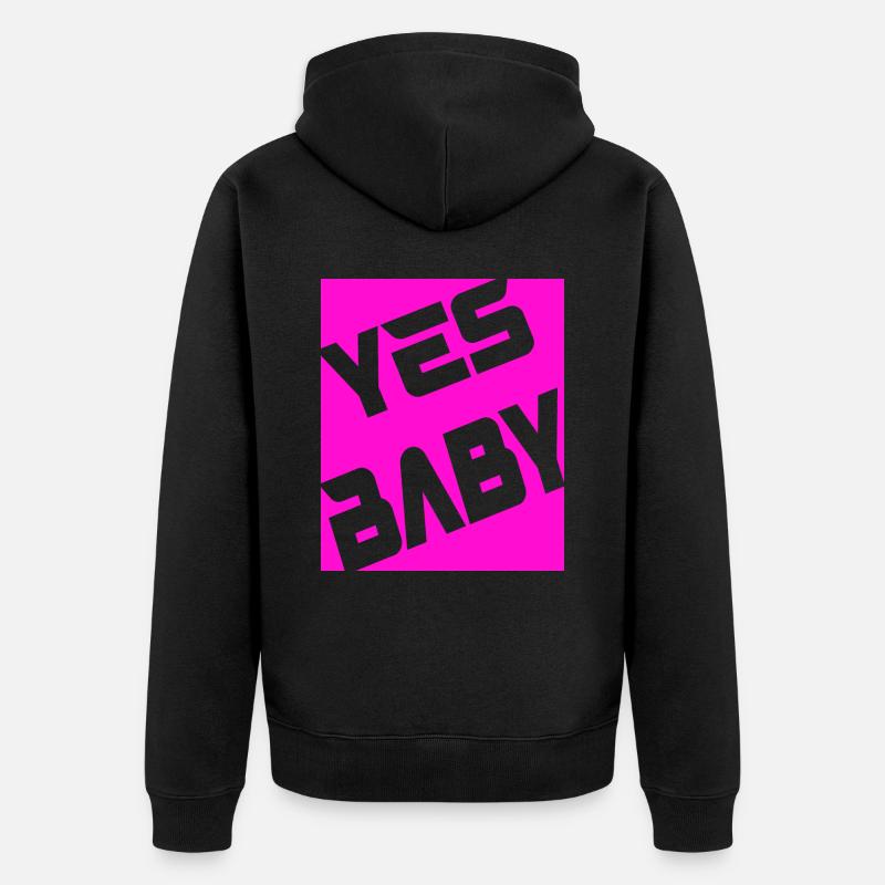 chéri - Veste à capuche bio Premium Unisexe - noir