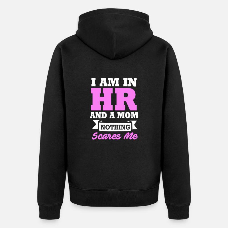 Responsable RH - Veste à capuche bio Premium Unisexe - noir