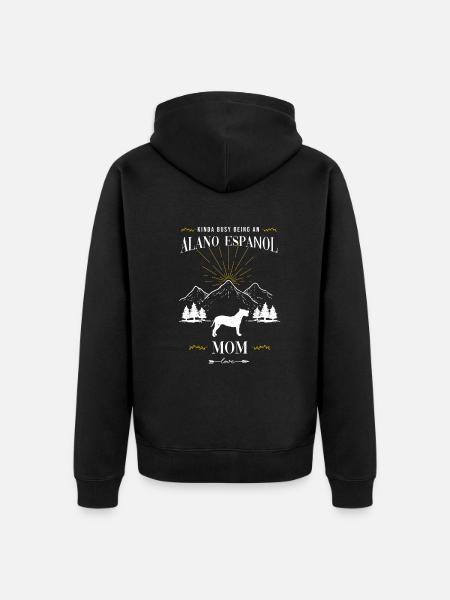 Alano Espanol - Veste à capuche bio Premium Unisexe - noir