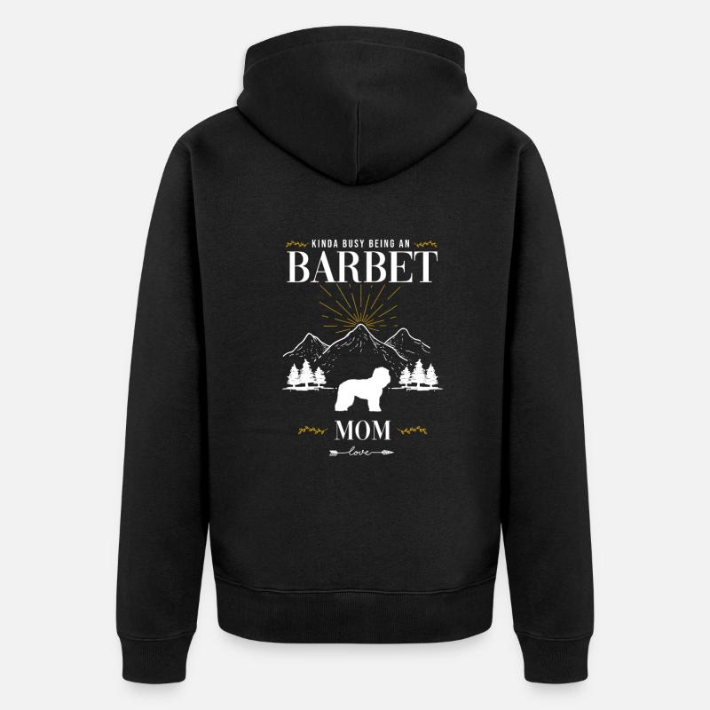 Barbet - Veste à capuche bio Premium Unisexe - noir