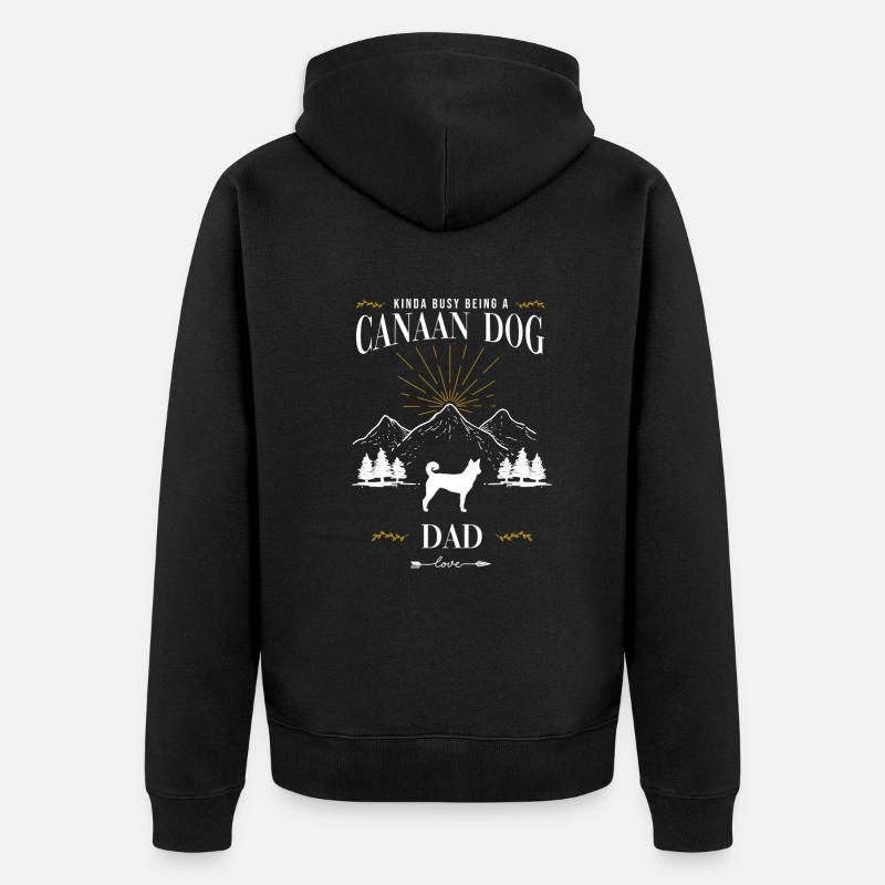 Chien de Canaan - Veste à capuche bio Premium Unisexe - noir