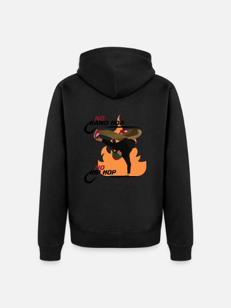 Hip Hop breakdance - Unisex Premium Organic Zip Hoodie - 