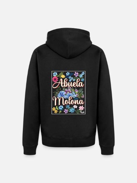 Mamie Cool - Veste à capuche bio Premium Unisexe - noir