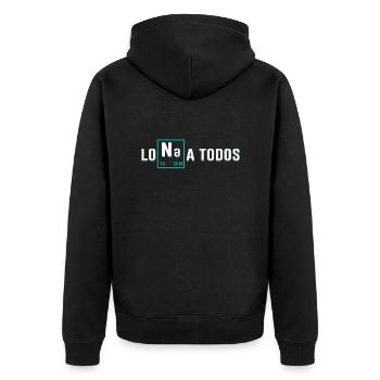 Lona Un Elemento De Sodio Todos - Veste à capuche bio Premium Unisexe - noir - Dos - Nico (187cm)