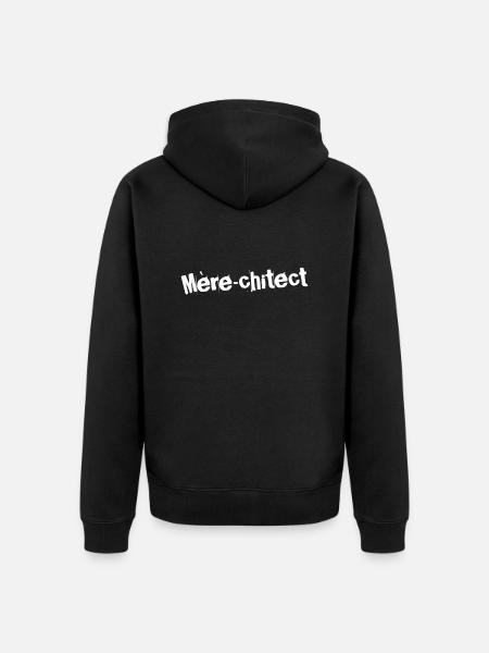 Mère-chitect Magic - Veste à capuche bio Premium Unisexe - noir