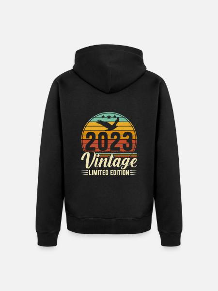 Legends of 2023 - Unisex Premium Organic Zip Hoodie - black