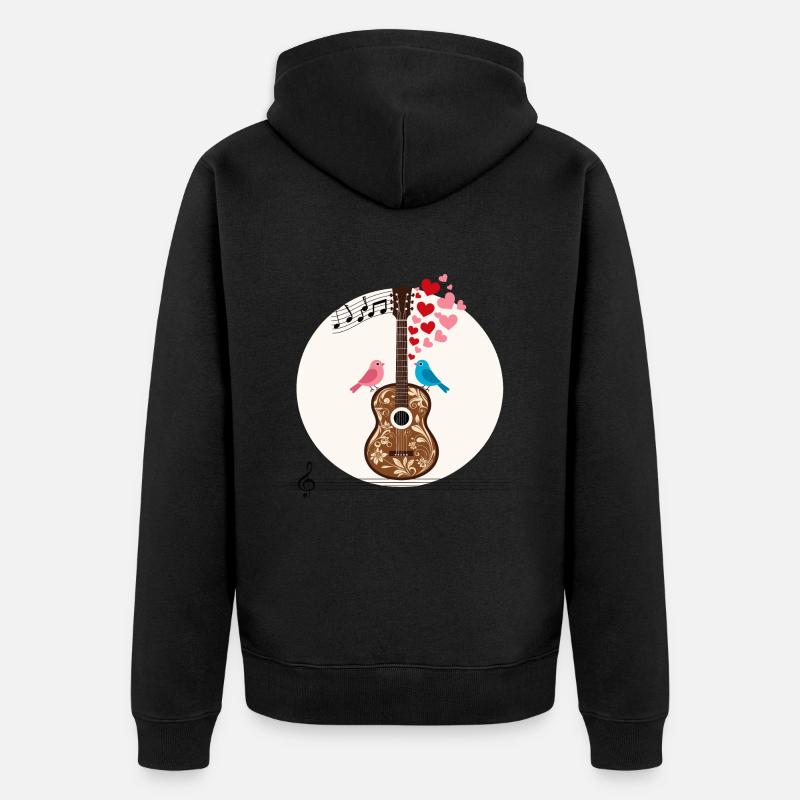 Guitare - Veste à capuche bio Premium Unisexe - undefined