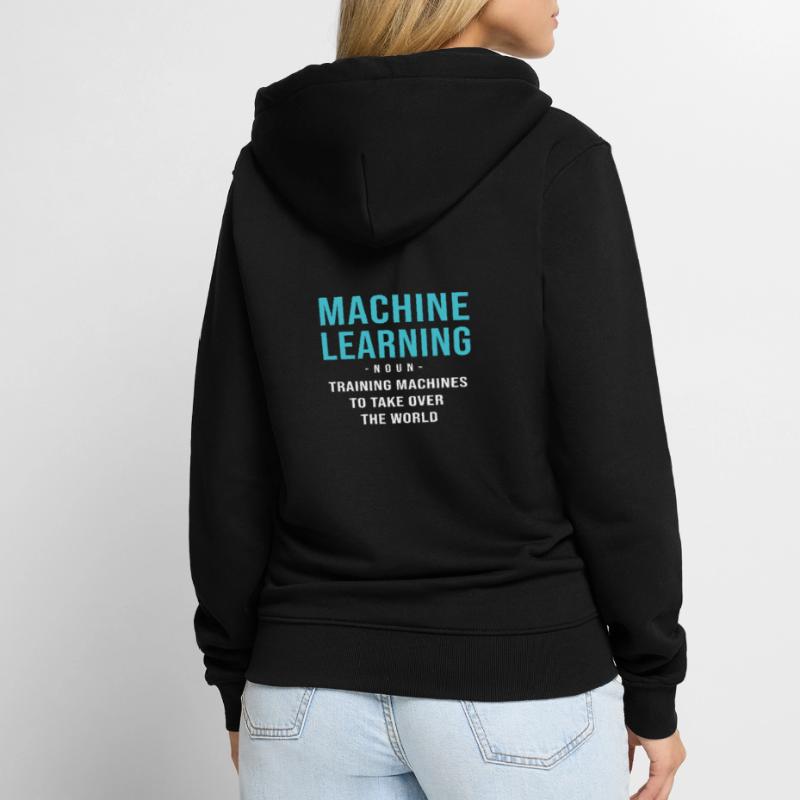 GPT Programmer Coder Unisex Premium Organic Zip Hoodie