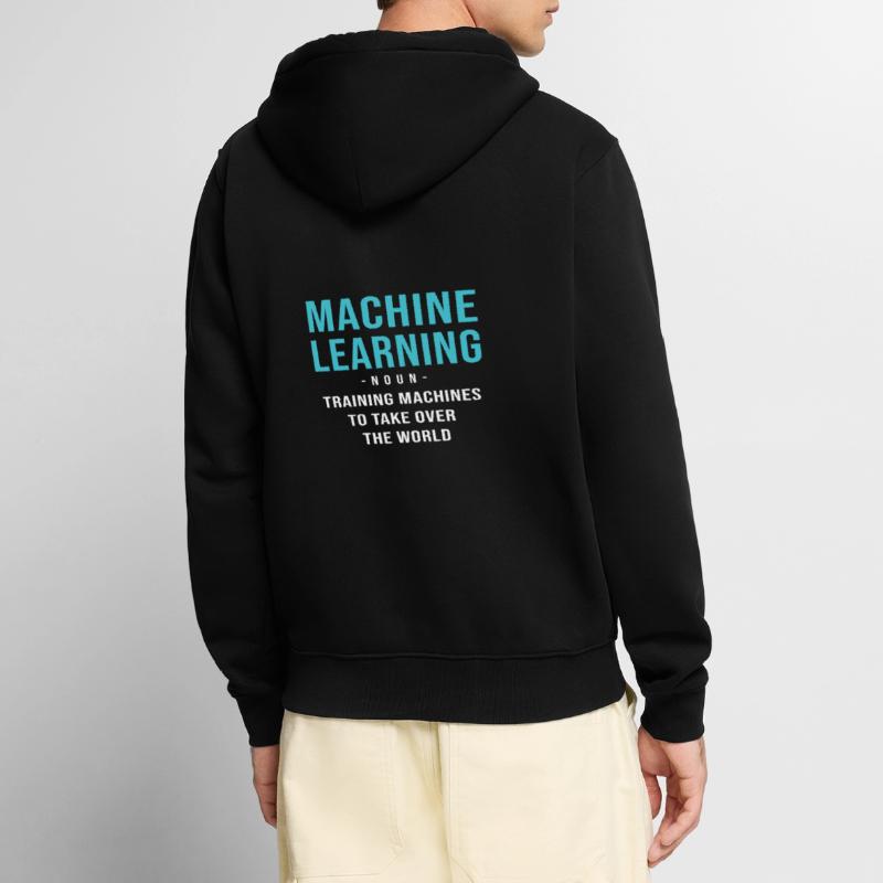 Codeur programmeur GPT Veste à capuche bio Premium Unisexe